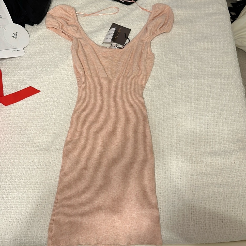 Pink Le Lis sweater dress